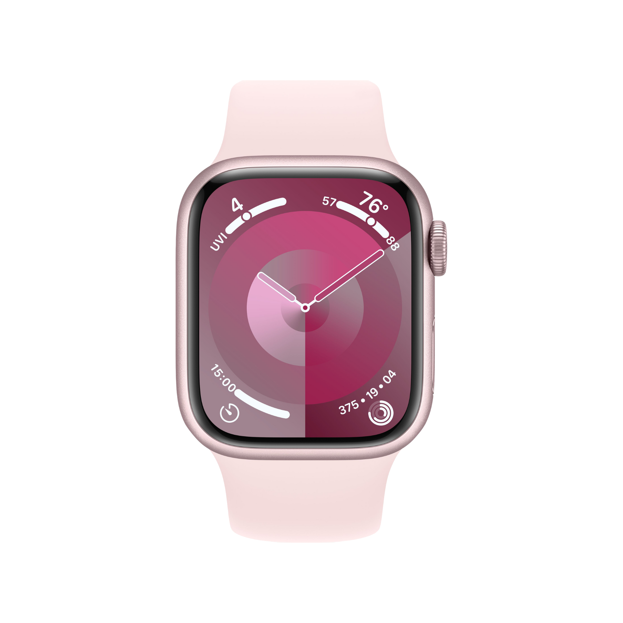 Apple Watch Series 9 Aluminium Case in Pink Colour