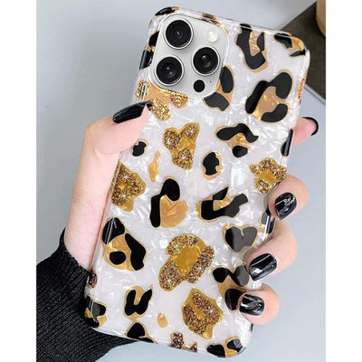 Cheetah Print Soft TPU Case for iPhone