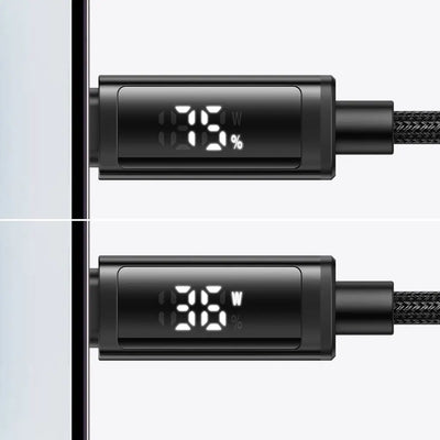 TYPE-C TO LIGHTNING 36W DOUBLE LED SCREEN 1.2M CABLE