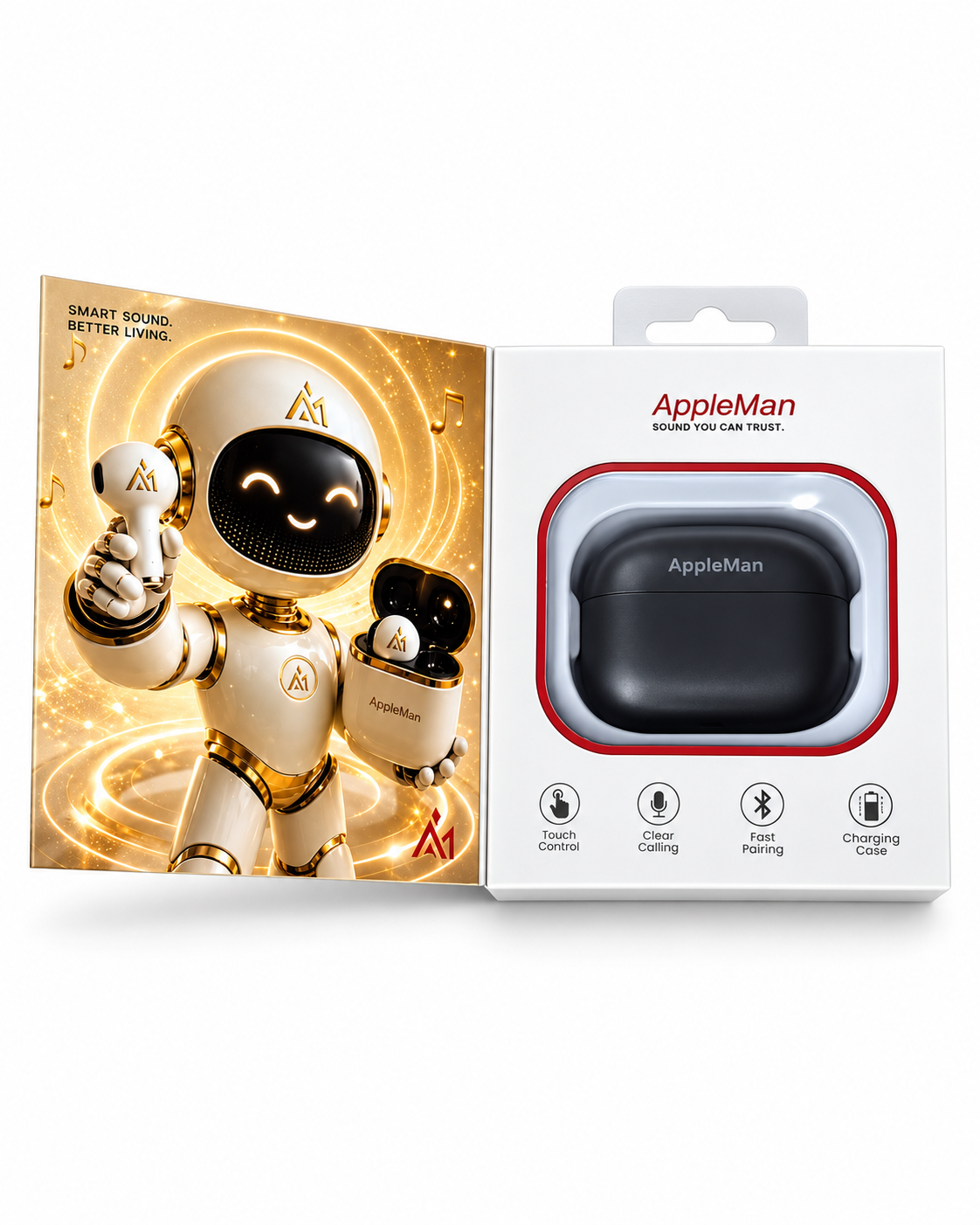 Appleman ANC Earbuds E60