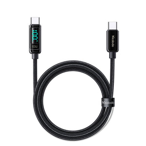 iPhone Type-c to Type-c 100W Charging Power Display Cable