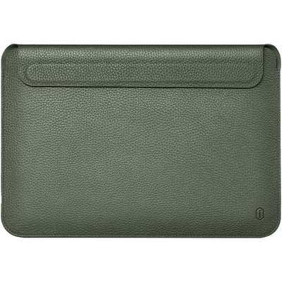 WIWU Skin Pro Genuine Leather Sleeve in Green Colour