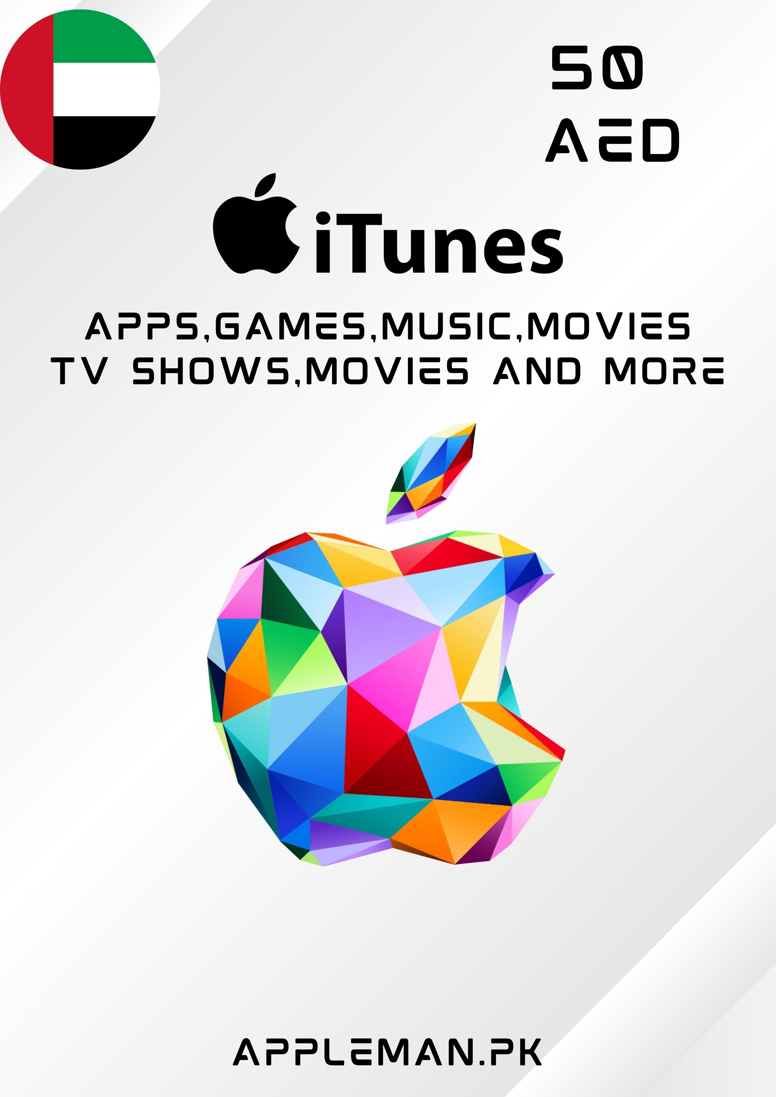 Apple App Store & iTunes Gift Card (AE)