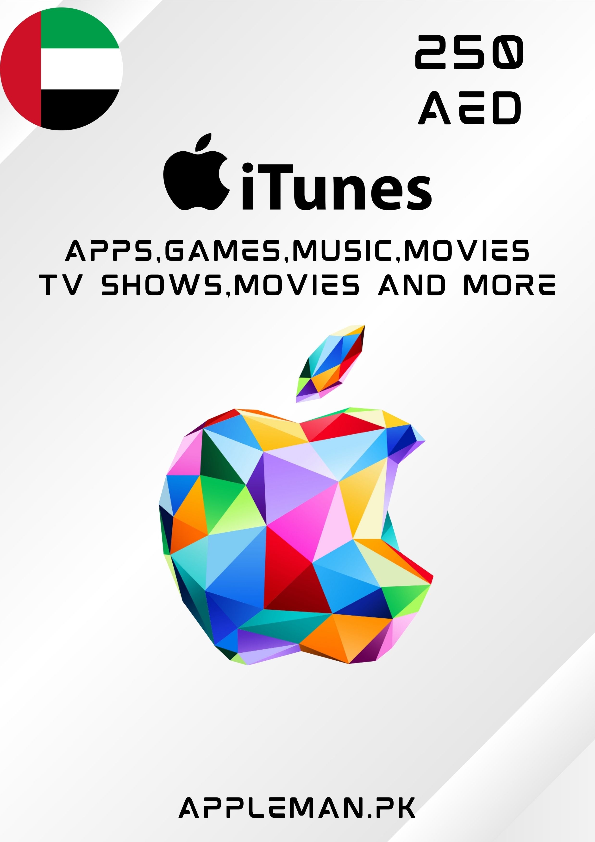 Apple App Store & iTunes Gift Card (AE)