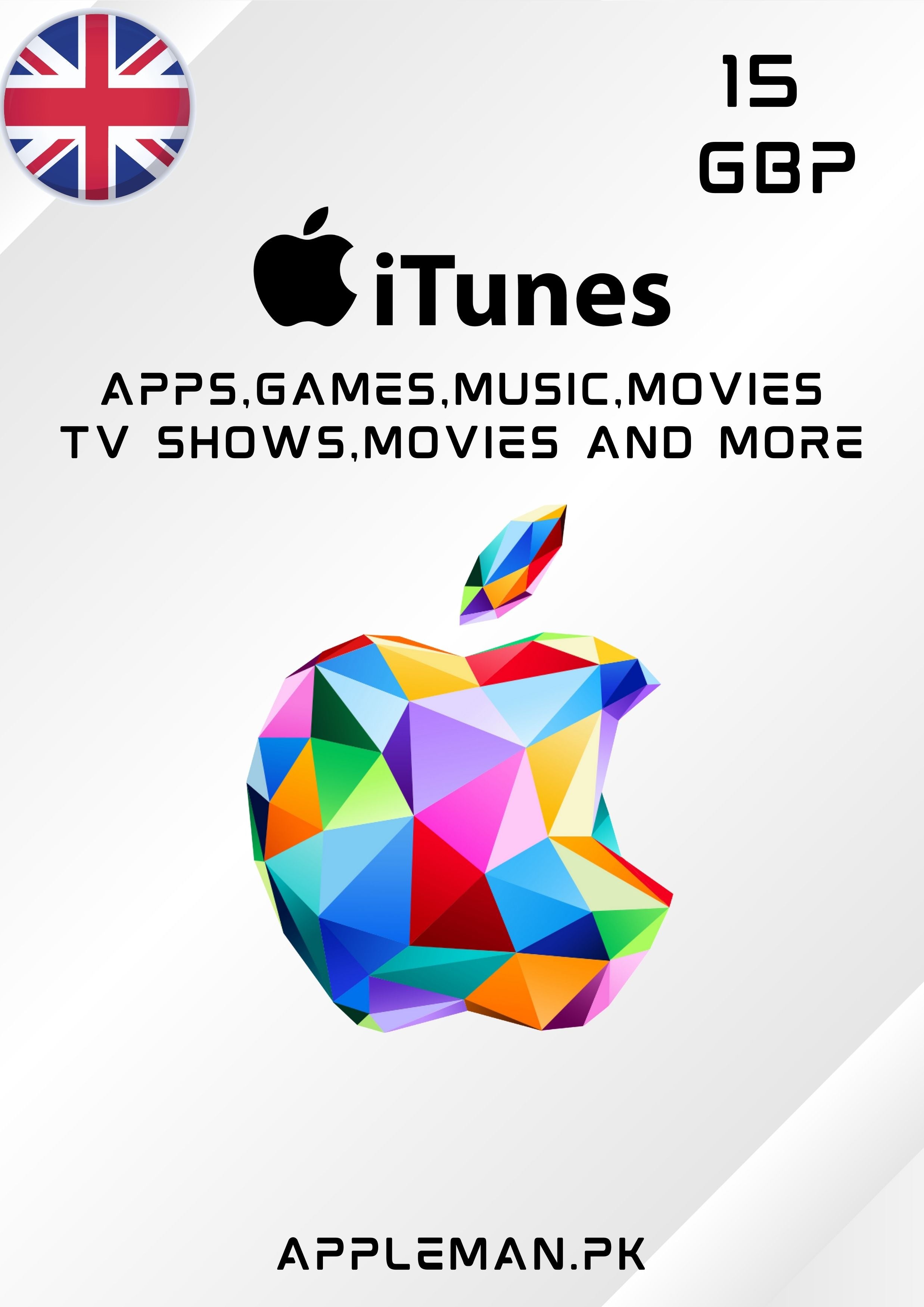 Apple App Store & iTunes Gift Card (UK)