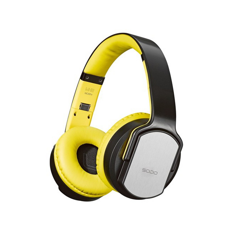 Sodo MH 2/3 Wireless HeadPhone (Yellow)