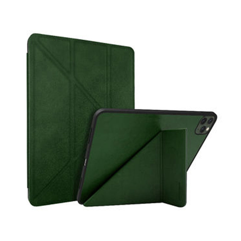 iPad 10 Gen leather Case (Green)