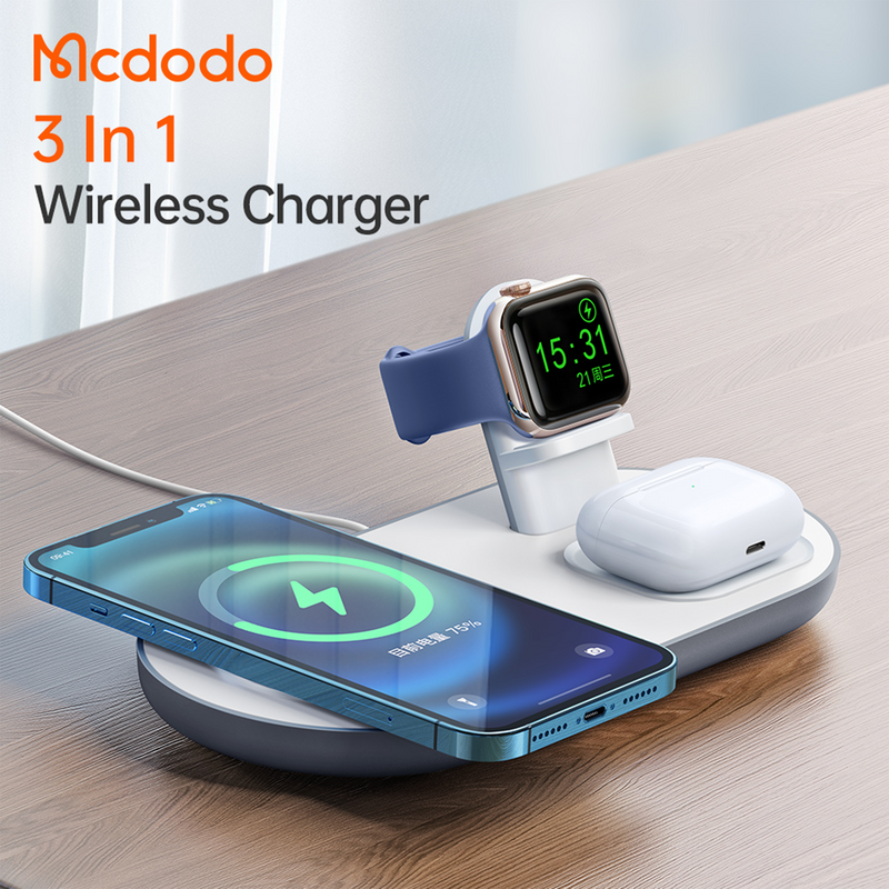 Products Mcdodo 3 in 1 wireless charger