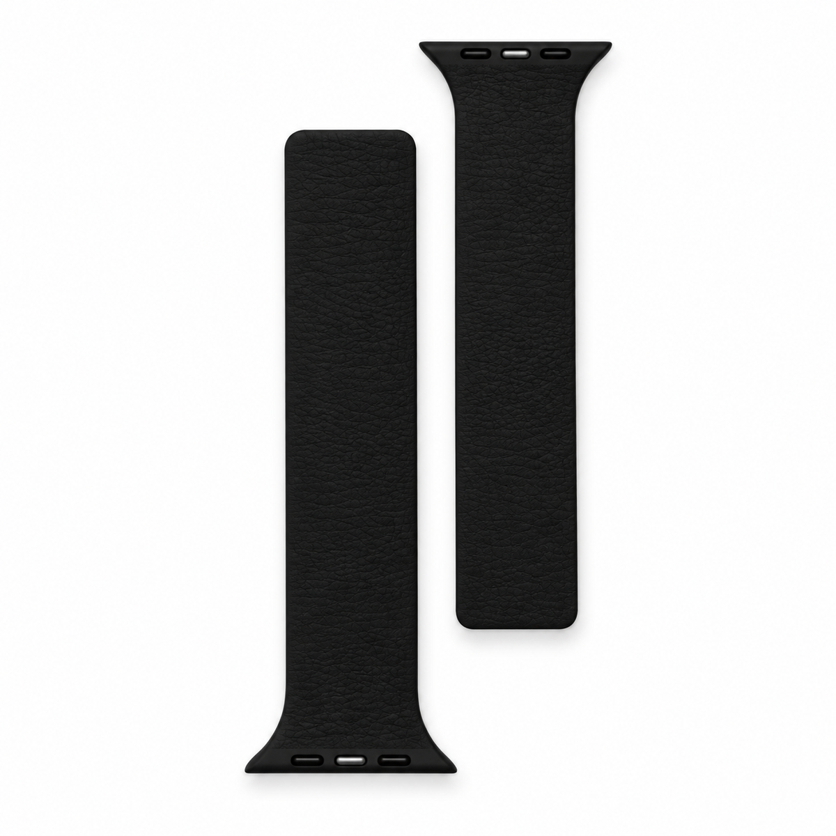 Leather Texture Silicone Apple Watch Strap