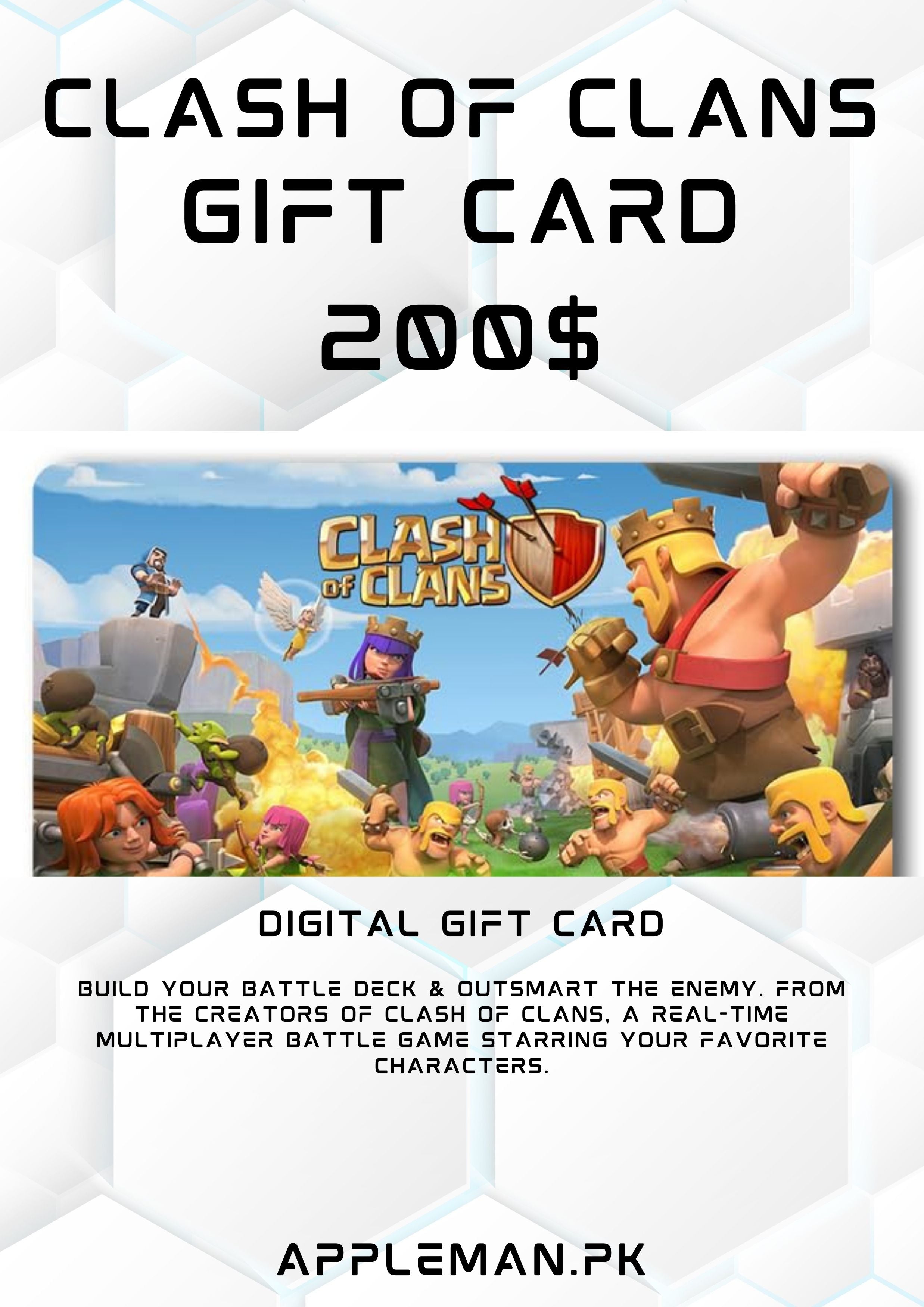 Clash of Clans Gift Card