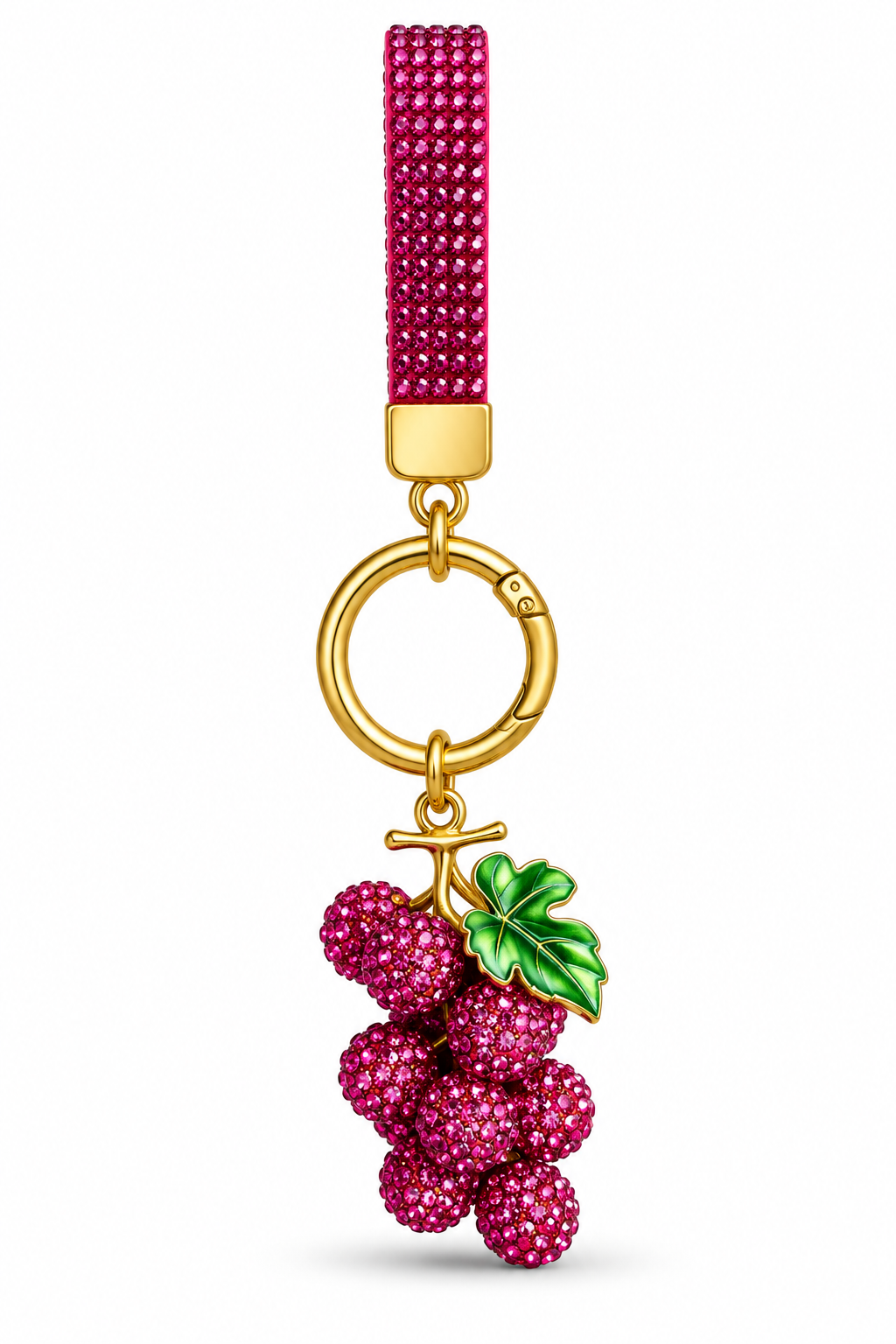 Grape Glow Keychain