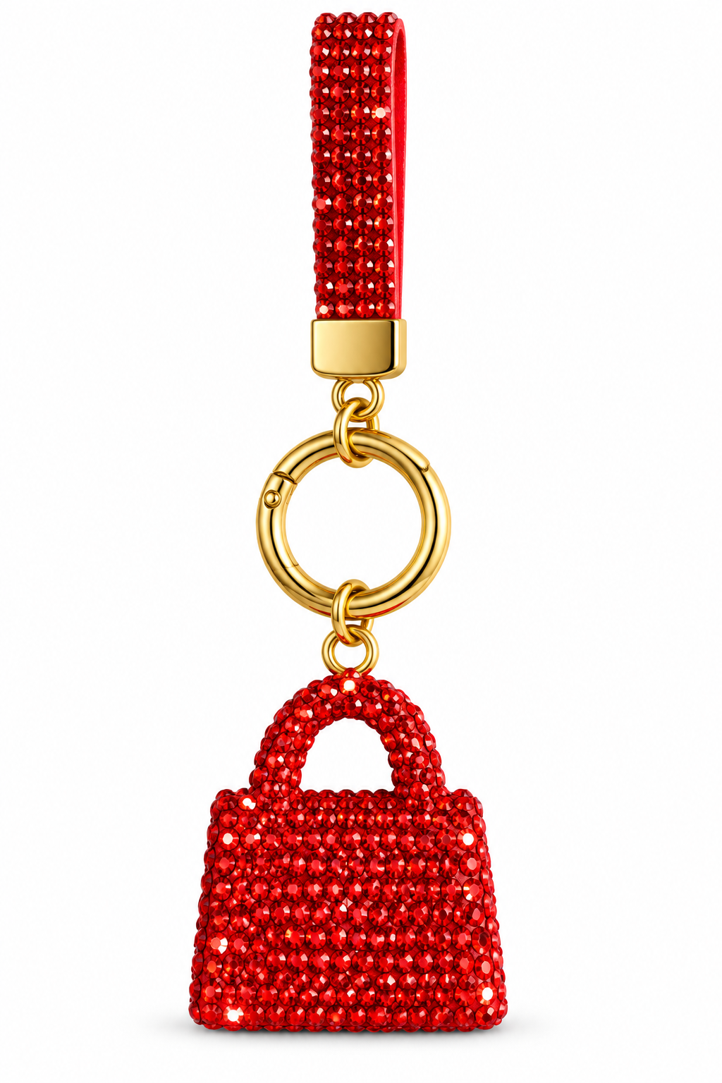 Mini Tote Sparkle Keychain