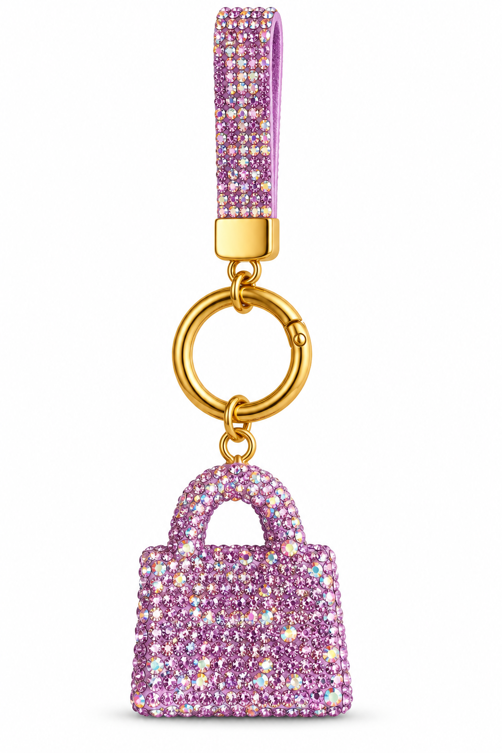 Mini Tote Sparkle Keychain