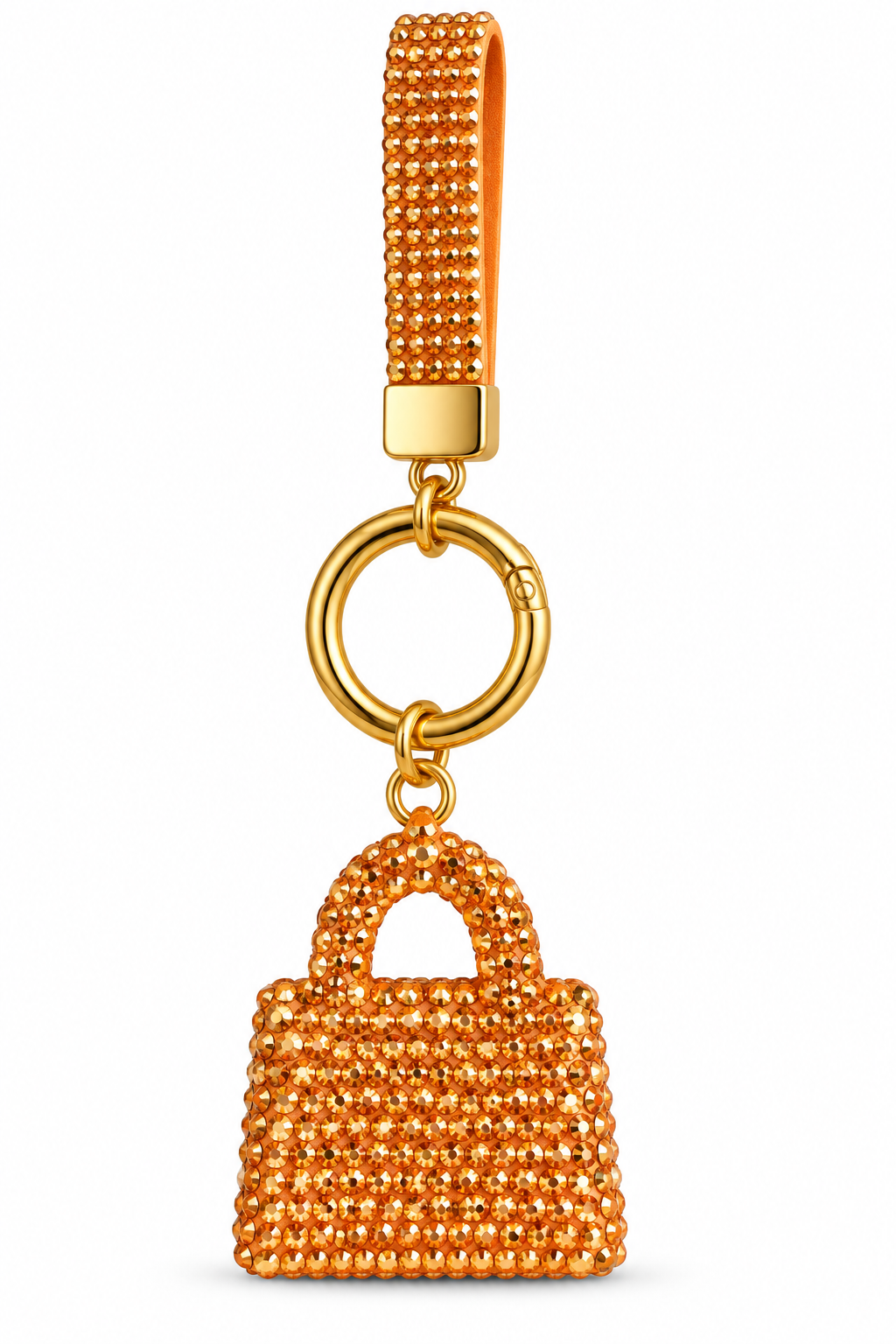 Mini Tote Sparkle Keychain