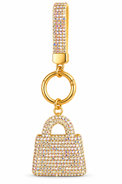 Mini Tote Sparkle Keychain