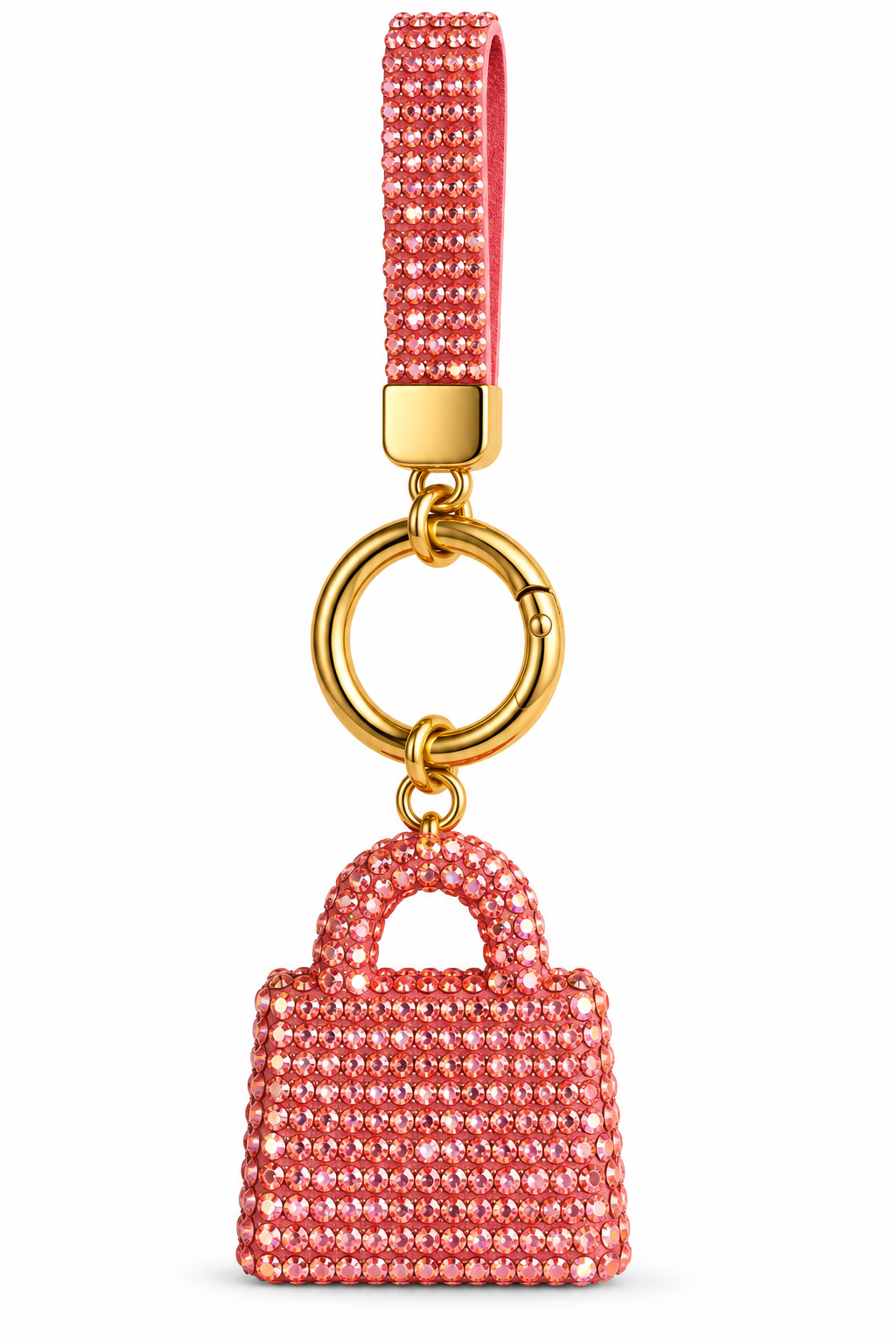Mini Tote Sparkle Keychain
