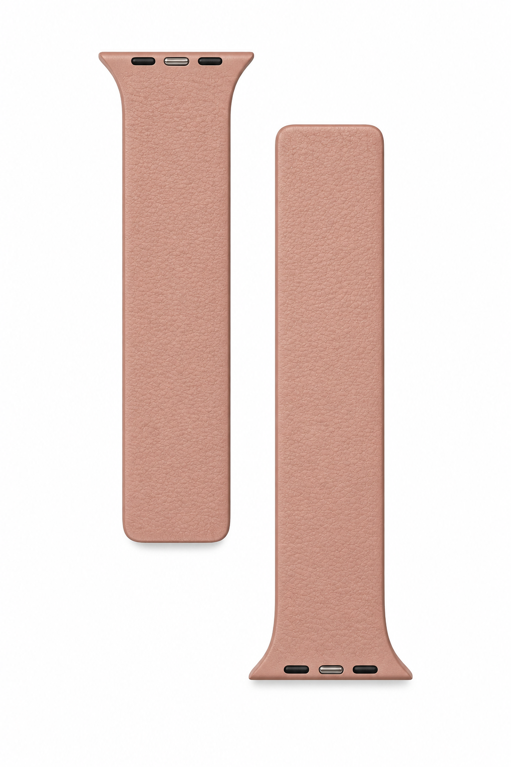 Leather Texture Silicone Apple Watch Strap