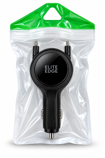 Elite Edge 100W Dual USB-C Port Car Charger
