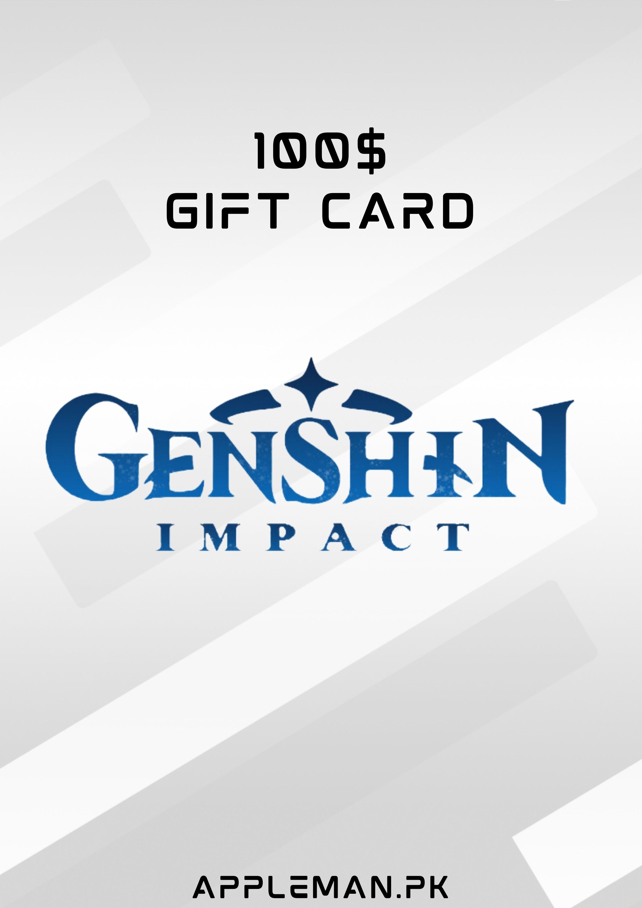 Genshin Impact Gift Card