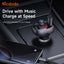 Mcdodo 72W 2U1C Car Charger with FM Transmition CC-595