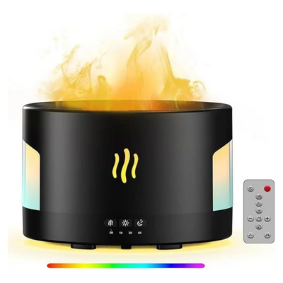 Flame Essential Oil Aroma Diffuser And Bluetooth Speaker HYB-02