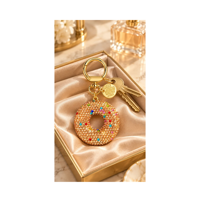 Donut Delight Keychain
