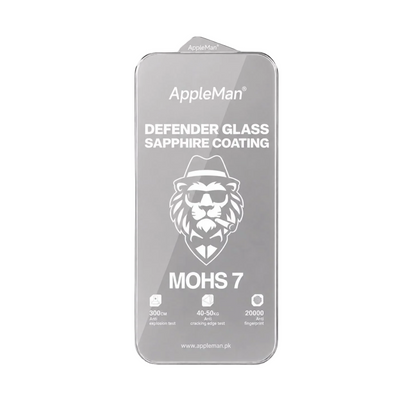 AppleMan® Defender 50X Glass Screen Protector with Zero Bezels