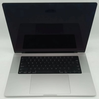 Macbook Pro 2021 | 16 Inches | Apple M1 Pro Chip | 16GB Ram | 512GB SSD | Silver | 222 Cycles | (Code - 252020)