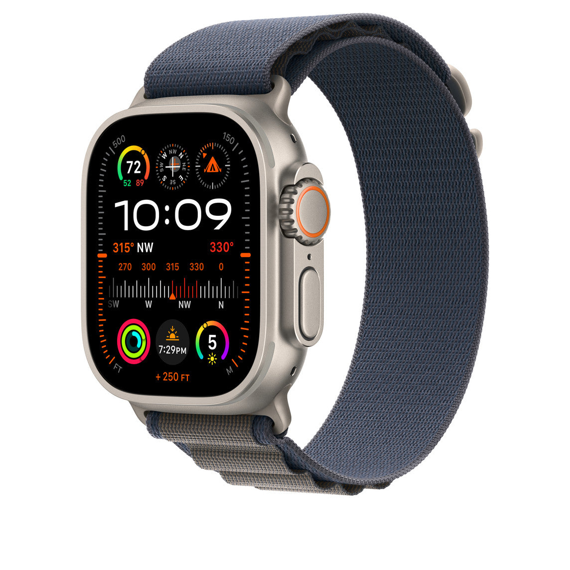 Apple Watch Strap Blue Alpine Loop