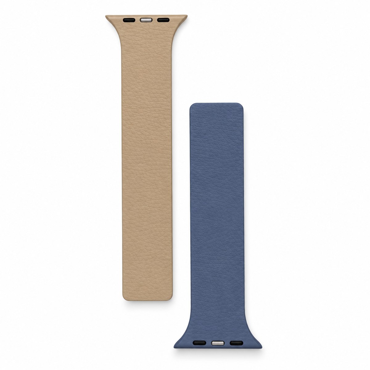Leather Texture Silicone Apple Watch Strap