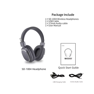 SODO SD-1004 – Over-Ear Hi-Fi Stereo Headset