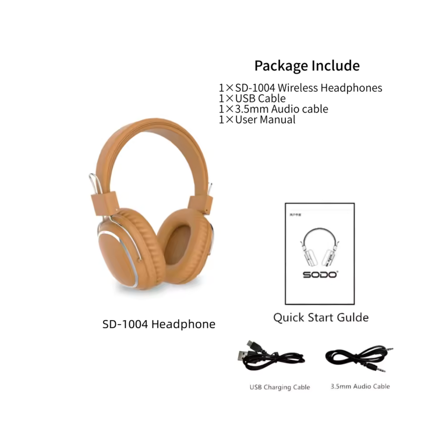 SODO SD-1004 – Over-Ear Hi-Fi Stereo Headset