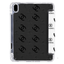 Printed Smart iPad Case with Transparent Back & Pencil Holder