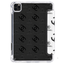 Printed Smart iPad Case with Transparent Back & Pencil Holder