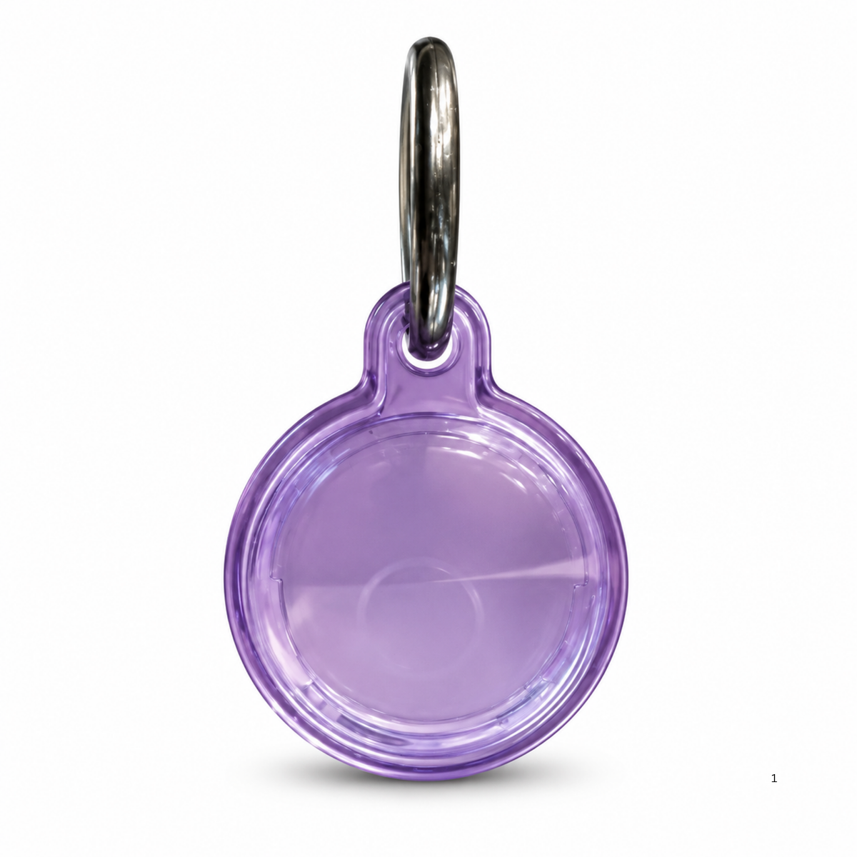Silicone Jelly AirTag Keychain Case
