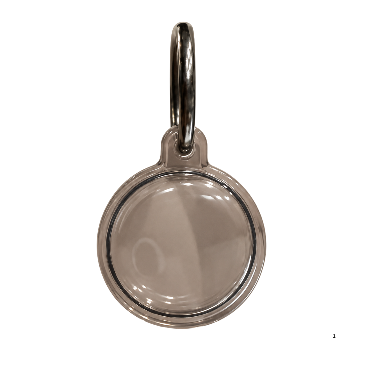 Silicone Jelly AirTag Keychain Case