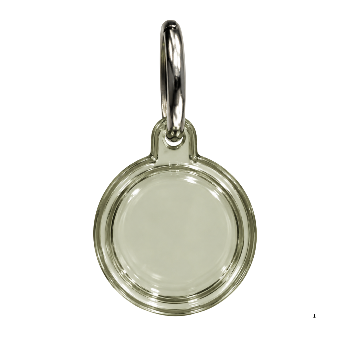 Silicone Jelly AirTag Keychain Case