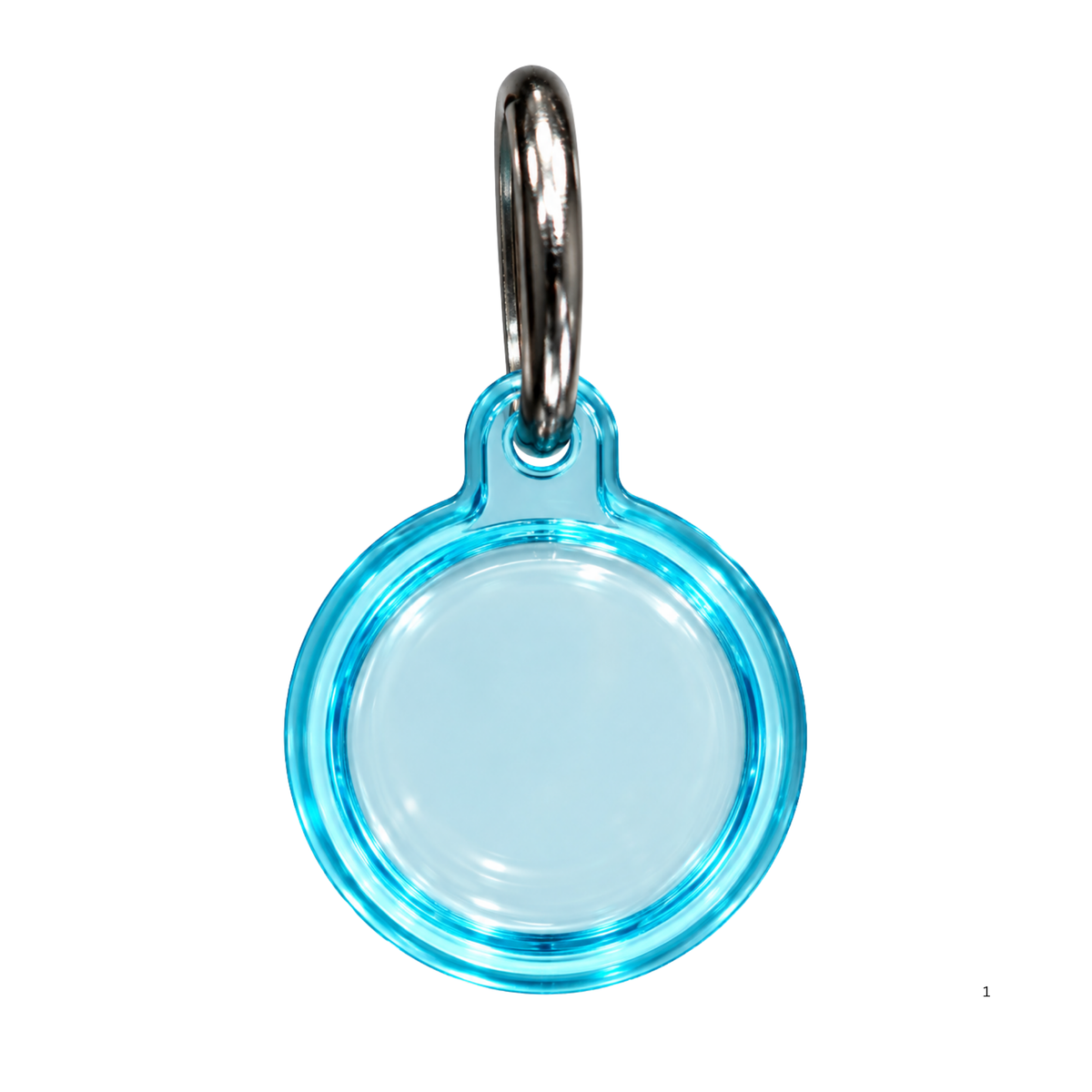 Silicone Jelly AirTag Keychain Case