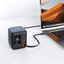 ACEFAST Z10 100W GaN Desktop Charger with TFT Display &amp; Retractable USB-C Cable (UK Plug)