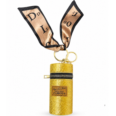 Cute Zipper Pouch Keychain