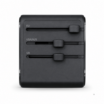 ANRMESUN AS-252C 25W GaN Universal Travel Adapter (2 USB-C + 2 USB-A)