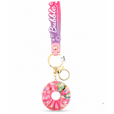 Candy Donut Charm Keychain