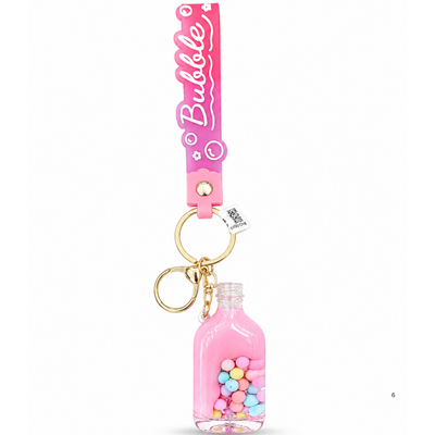 Candy Bottle Charm Keychain