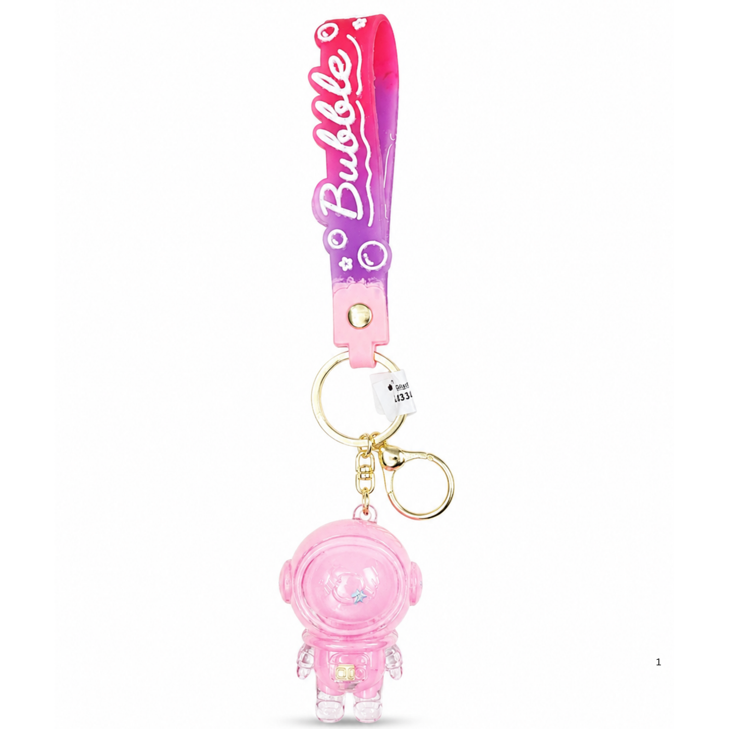 Bubble Astronaut Bag Charm