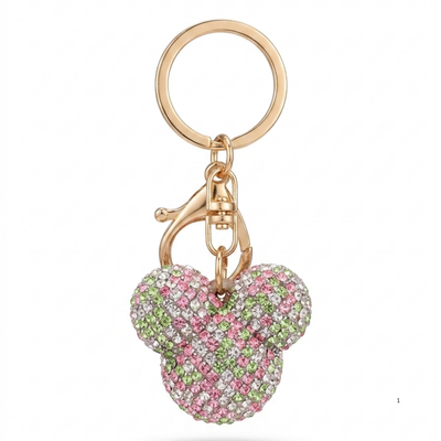 Luxe Teddy Charm Keychain
