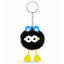 Furry Bunny Charm Keychain