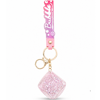 Sparkle Cube Keychain