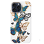 3D Embossed Leather MagSafe Case – Blue Butterfly Edition Phone Case