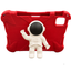 Kids Shockproof iPad Case with 3D Astronaut Stand