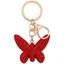 Crystal Butterfly Bag Keychain